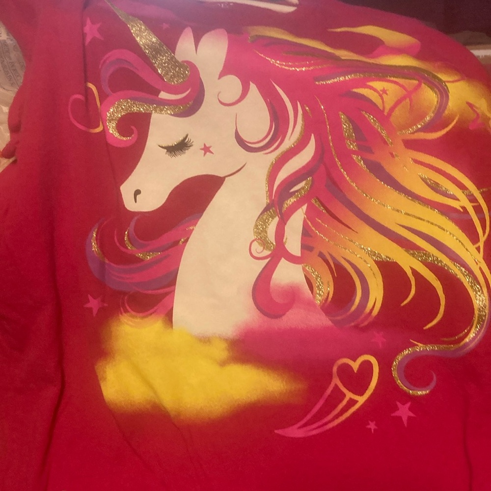 Unicorn shirt size 14